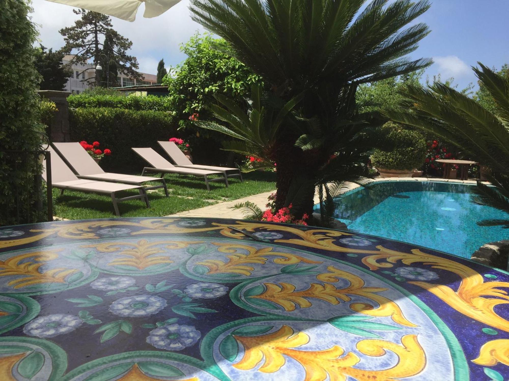 Maison Villa Angela SantʼAgata sui Due Golfi Exteriér fotografie